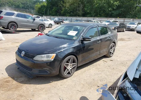 2014 Volkswagen Jetta 1.8T Se из США, поврежденный, VIN 3VWD17AJ2EM436753